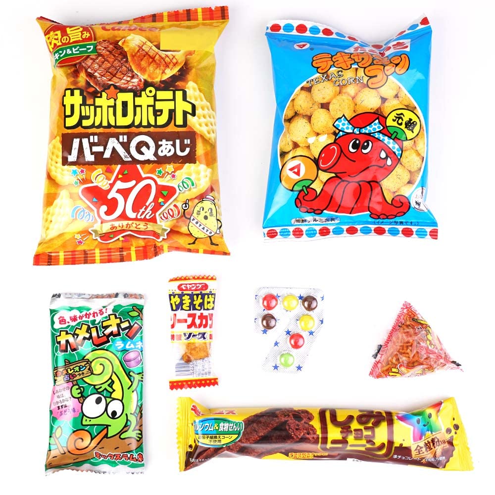 Amazon.co.jp: 250円 お菓子 袋 詰め合わせ セットZ1 (100個セット